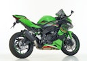 Vorschaubild Shark Performance SLIP-ON Edelstahl beschichtet schwarz-matt DSX-10 für KAWASAKI ZX-4R / SE / RR EURO5+  