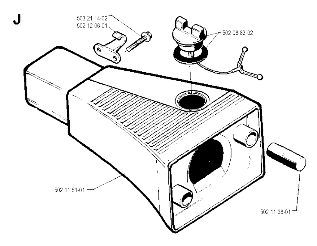 Explosionszeichnung Ersatzteile