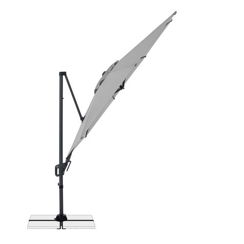 doppler Pendelschirm LIFE 310 Side, Aluminium Anthrazit / 100 % Polyester 180 g/m² 