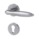 Vorschaubild Griffwerk Türgriff VERONICA K3 Klippgarnitur- Edelstahl matt