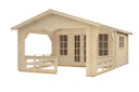 Vorschaubild Skan Holz 45 mm Gartenhaus Holmestrand/Terrassenhaus 45