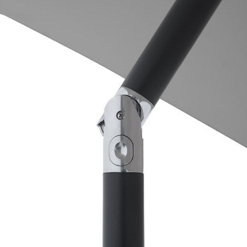 doppler Mittelmastschirm LIFE 250 x 200 Lift, Aluminium Anthrazit / 100 % Polyester 180 g/m²