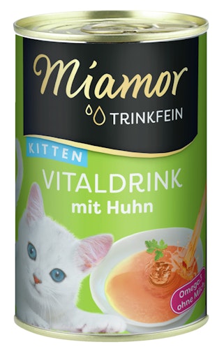 Miamor Trinkfein Vitaldrink 135ml Dose Nahrungsergänzung für Katzen Spezialfutter