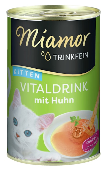 Miamor Trinkfein Vitaldrink 135ml Dose Nahrungsergänzung für Katzen SpezialfutterVorschaubild