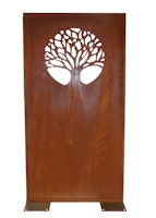 Badeko Parawand „Lebensbaum“ in Edelrostoptik