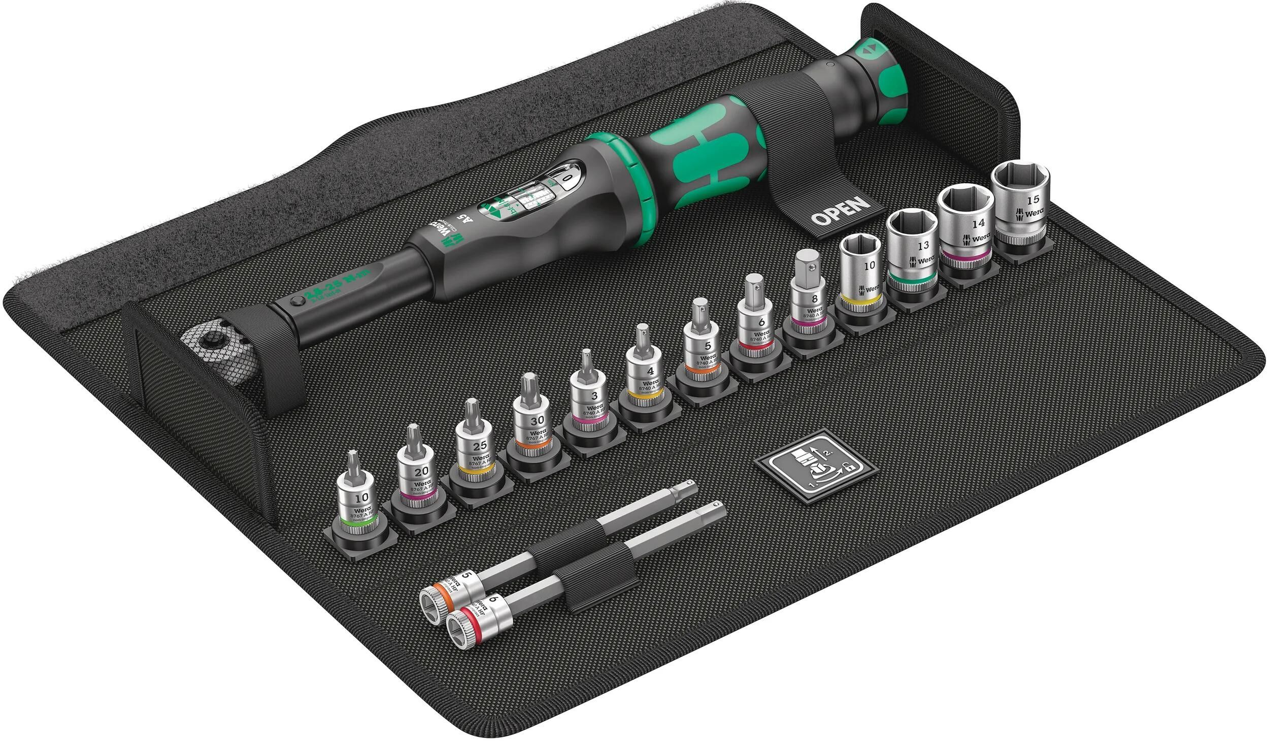 Wera Steckschlüsselsatz Bicycle Set Torque 1