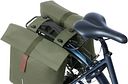 Vorschaubild Basil City Double Pannier Bag Doppeltasche grün moss green MIK 2.0