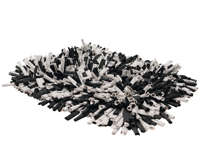 NOBBY Schnüffelmatte grau-schwarz 56 x 44 cm