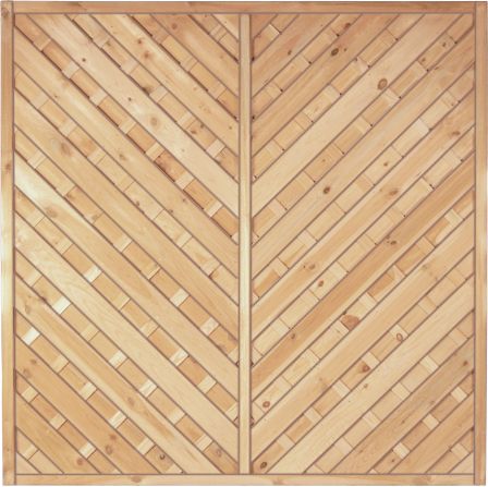 T&J MAXI DIAGONAL Lamellenzaun 180 x 180 cm