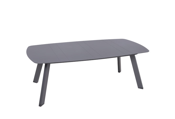 Garden Pleasure Lounge-Gruppe AURELIA, Aluminium Dunkelgrau / 100 % Polyester Grau