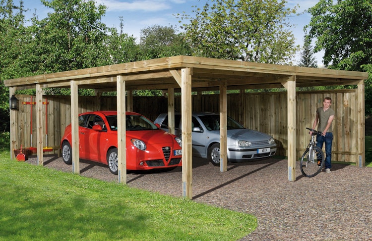 Weka Doppelcarport 618