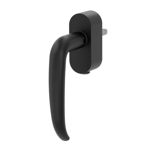 Griffwerk Fenstergriff VAYA 194 ALDA Graphitschwarz L 7x40