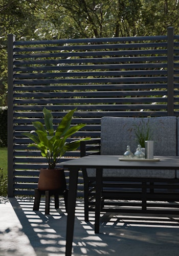 GroJa Lumino Ellipse Anthrazit DB 703 Bausatz 180x180 cm Kartonverpackt