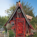 Vorschaubild Gartenhaus Lieblingsplatz Langversion Hexenhaus mit Vollausstattung