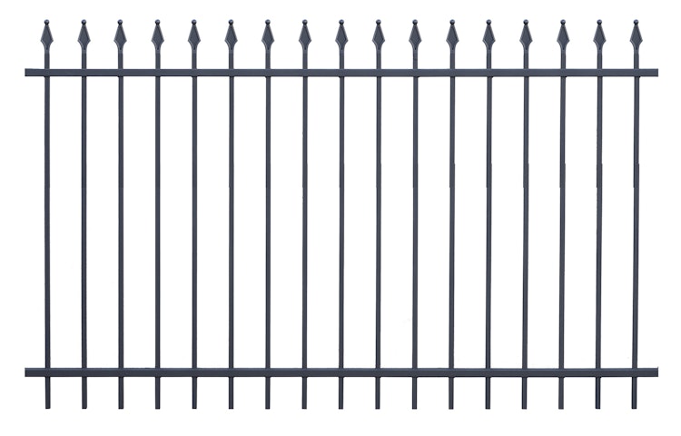 dz Schmuckzaunset Residenz select+ ZERMATT mit Pfosten RS+