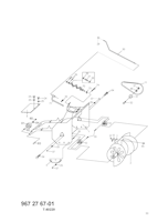 Husqvarna Zubehör für Aufsitzmäher 967276701 Schneefräse (Rider 300er Serie)