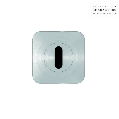 GRIFFWERK Außen-Rosetten R8 SIEGER DESIGN Edelstahl poliert PZ