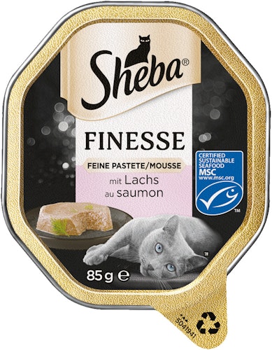 Sheba Finesse Feine Pastete 85 Gramm Katzennassfutter