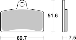 SBS Bremsbelag 821HS Street Sinter