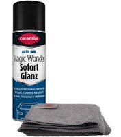 CARAMBA Lackreiniger "Magic Wonder Sofort-Glanz" inkl. Mikrofasertuch