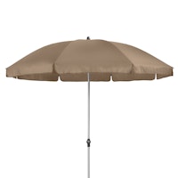 doppler Mittelmastschirm ACTIVE 200 Manual, Stahl Silber / 100 % Polyester 180 g/m² Greige