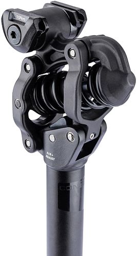 CONTEC Parallelogramm-Federsattelstütze Nara Air Link+ 34,9 mm schwarz 300 mm lang