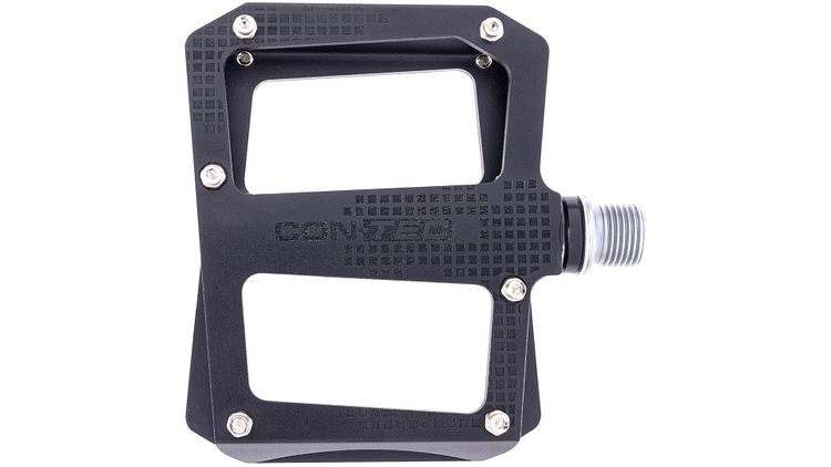 CONTEC Plattformpedal Pitchblack 9/16 Zoll schwarz