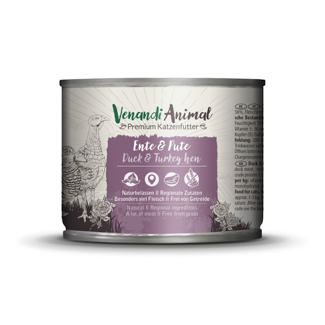 Venandi Animal 200 Gramm KatzennassfutterVorschaubild