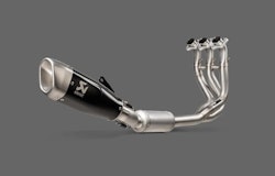 Akrapovič Racing Line Titan Auspuffanlage Triumph Trident 660 ab 2022