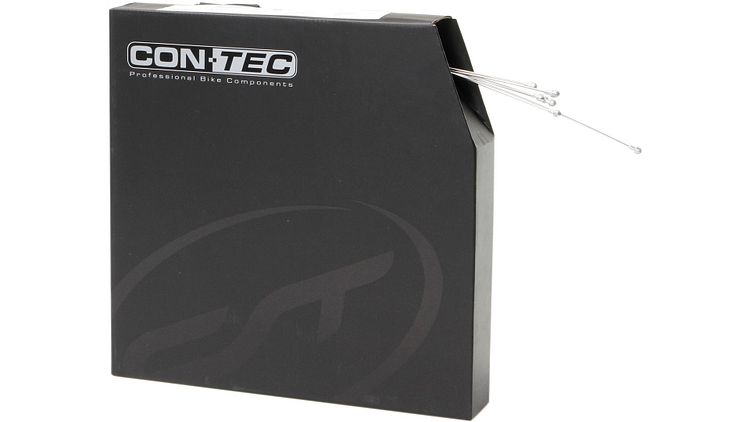 CONTEC Bremsinnenzug Stop+ 2000 mm silber Werkstattbox mit 100 St., mit Birnennipp