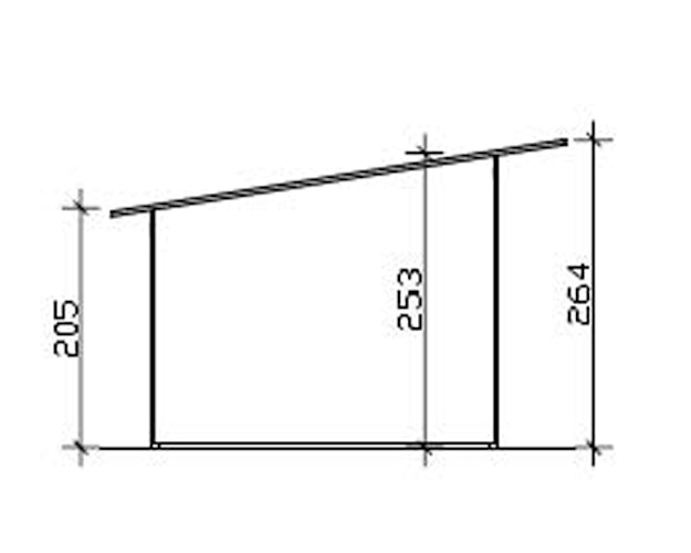 Skan Holz 28 mm Gartenhaus Ostende 2