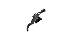 Oxford Bürste schwarz, Reinigungsbürste "Claw Brush" Ideal für die Reinigung von Ketten