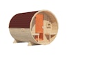 Vorschaubild Karibu Saunahaus Fasssauna 2 - 38 mm Sparset inkl. gratis Sauna-Zubehörset im Wert von 234,94 €