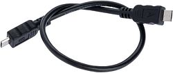 Bosch USB-Ladekabel 300 mm schwarz