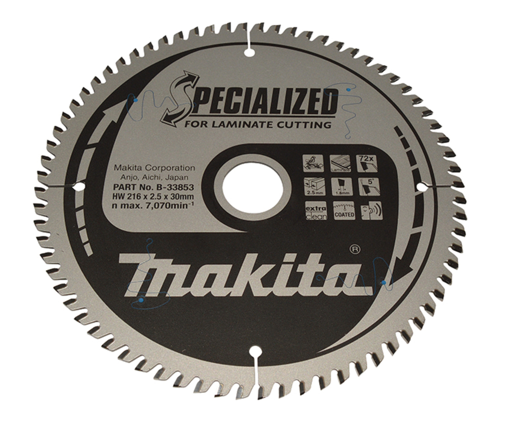 Makita SPECIALIZED Sägeb.216x30x72Z B-33853