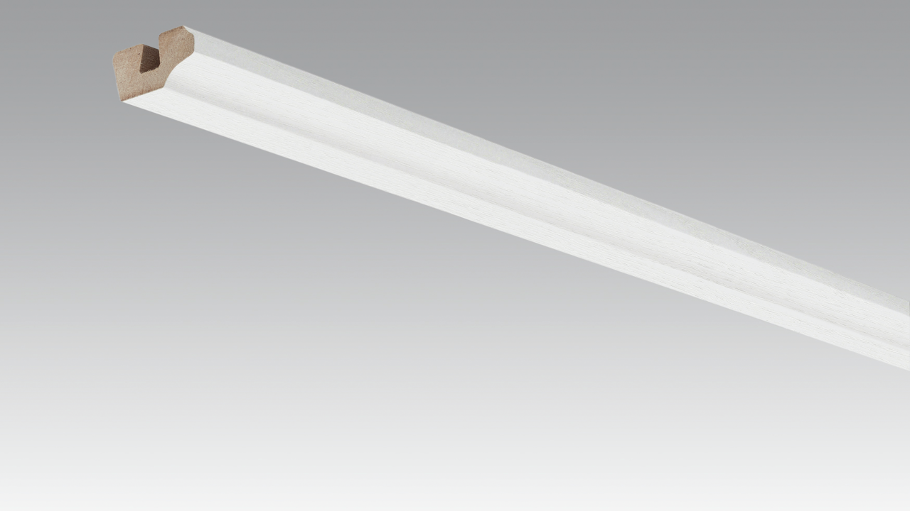 MEISTER Deckenabschlussleiste 2380 x 19 x 38 mm 20098 White ash