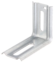 Alberts® Verstellwinkel 90° geprägt mit Langloch  50x70x30 mm