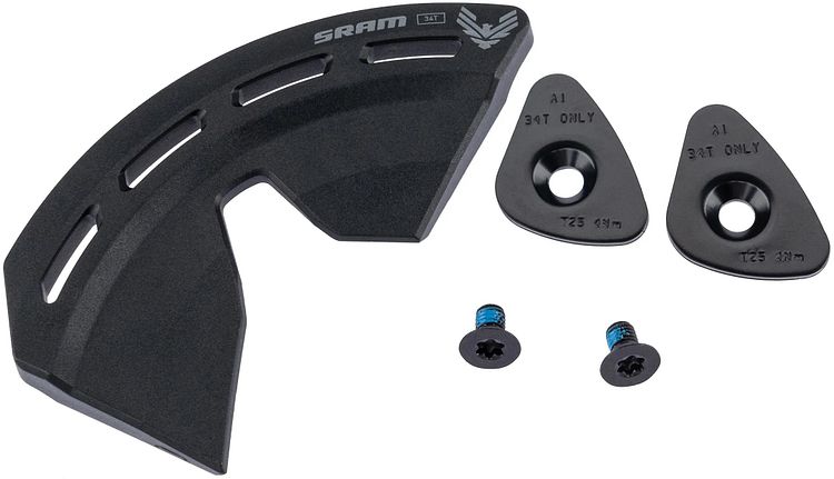 SRAM Kettenschutzring Bash Guard X0 34 Zähne schwarz