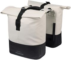 Basil Doppeltasche Cove schwarz, beige
