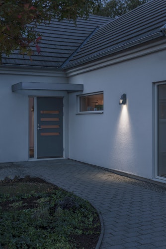 Konstsmide Wandleuchte Potenza Single, versch. Farben