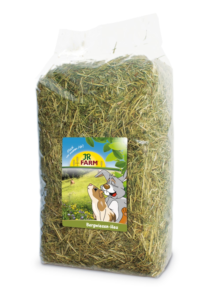 JR FARM Nager Bergwiesen-Heu 1,5kg Raufutter für Kleintiere