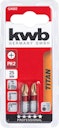 Vorschaubild kwb 2 Bits 25mm PH 2 Titan SB 124002