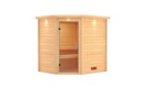 Vorschaubild Karibu Woodfeeling Sauna Mia - 38 mm Massivholz Aktionssauna