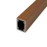 HANDMUSTER Fiberdeck Fassadenprofil Brise Soleil 60 TeakZubehörbild