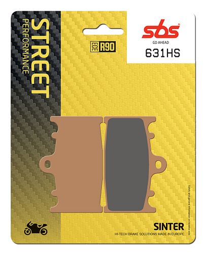 SBS Bremsbelag 631HS Street Sinter