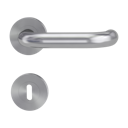 Vorschaubild Griffwerk Türgriff ALESSIA PROF Rosetten rund GK3