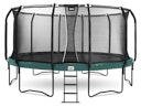 Salta Trampolin First Class Ø 487 cm mit Sicherheitsnetz und Leiter