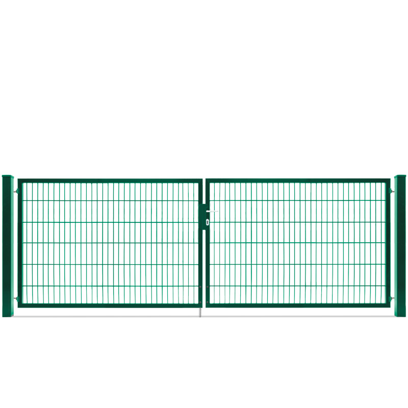 dz Flügeltor VARIO compact-2F-E-Antrieb-3560x1200-inkl.Versand-6005