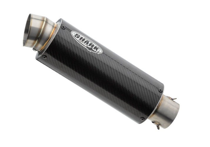 SHARK KOMPLETTANLAGE Carbon  SRC 4 für YAMAHA MT-07 EURO3  