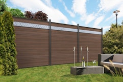 TraumGarten System WPC Platinum Zaun-SetZubehörbild